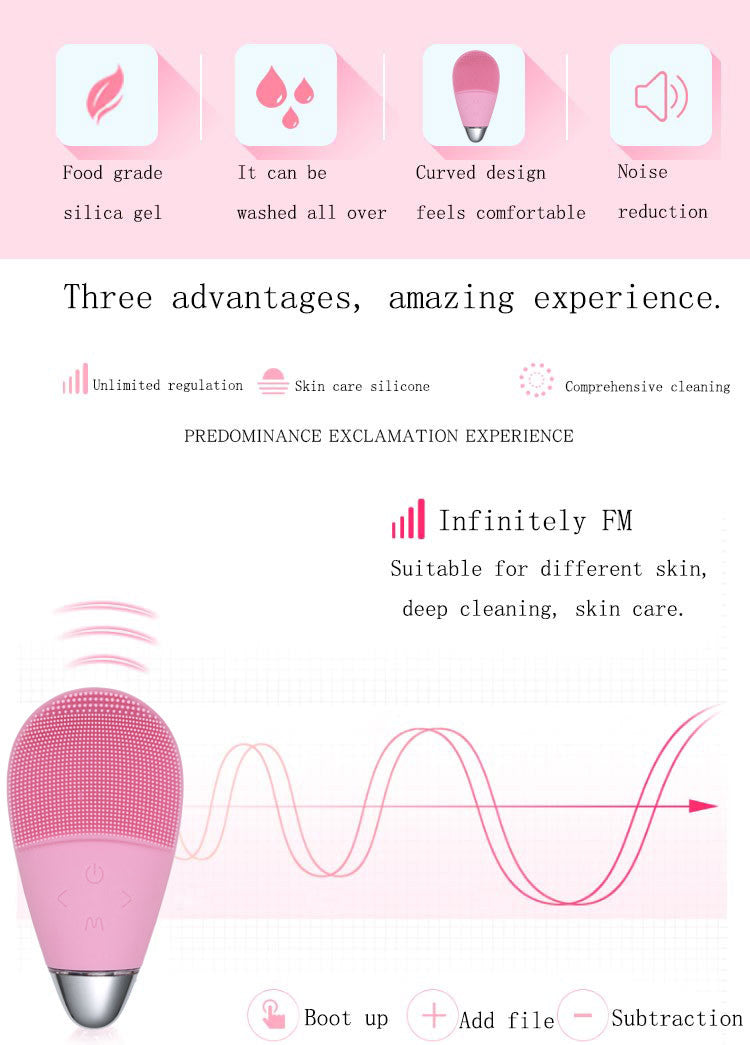Sonic Electric Facial Cleansing Brush